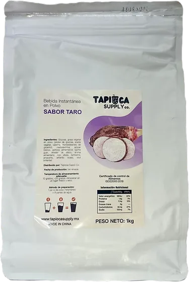 Bolsa de polvo saborizante de un kilogramo
